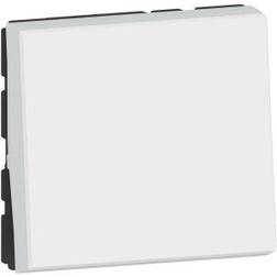 Legrand Mosaic afbryder korrespondance 10A med led 2M hvid