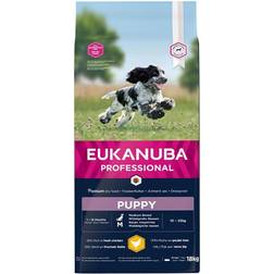 Eukanuba Professional Puppy Medium Breed Chicken 18kg