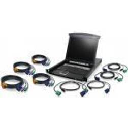 IOGEAR 8-Port 17 Inch LCD Combo KVM Switch