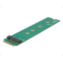 DeLock Adapter M.2 Key M han til M.2 Key E slot