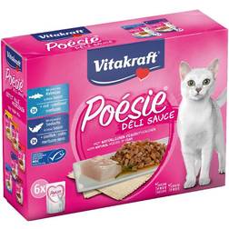 Vitakraft Poésie Deli Sauce Fish 6x85g