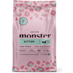 Monster Grain Free Chicken & Turkey Kitten 2kg