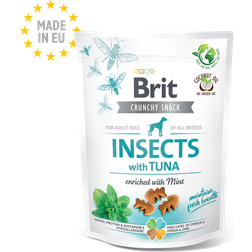 Brit Care Crunchy Snack Insects Tuna 200