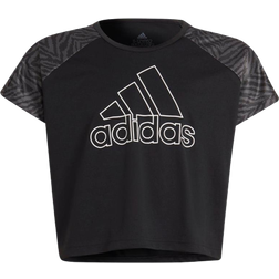 Adidas Designed 2 Move Seasonal T-shirt Kids - Black/Grey Six/Black