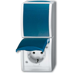 ABB SCHUKO Steckdose mit Wippschalter 2601/6/20 EBW-53