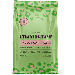 Monster Grain Free Adult Chicken & Turkey Kattfoder 2