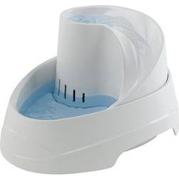 Ferplast Fontaine À Eau Vega - - Distributeur Automatique - Capacité 2L - Blanc