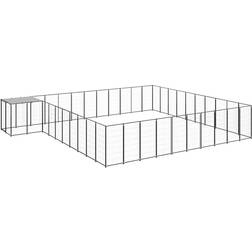 vidaXL hundeløbegård 31,46 m²