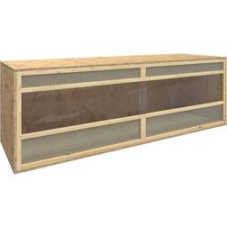 vidaXL Terrarium Engineered Wood 144x46x48cm