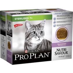 Purina Pro Plan Nutri Savour Sterilised 7+ Senior Wet Cat Food