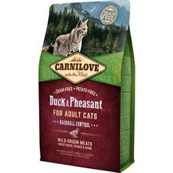 Carnilove Cat Hairball Control Anatra e Fagiano - 2 kg Croccantini