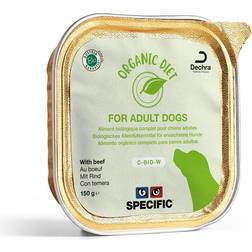 Specific C-BIO-W Organic Diet, Vådfoder Oksekød, 5x150g