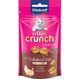 Vitakraft Snack Cat Crispy Crunch Tacchino e Chia 60 gr