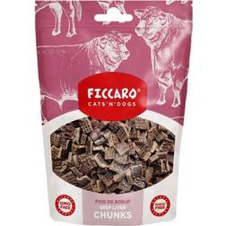 Ficcaro hundesnack Beef Liver Chunks