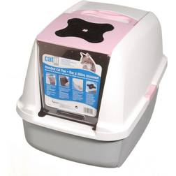 Catit Kattebakke Pink Hvid