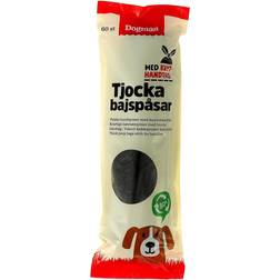 Dogman Miljøvenlige hundeposer med bindehåndtag, 60