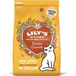 Lily's kitchen Croquettes Sans Céréales Pour Chat Adulte Au Poulet Et Herbes