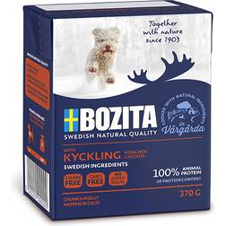 Bozita Naturals Bitar gelé Kyckling 6x370