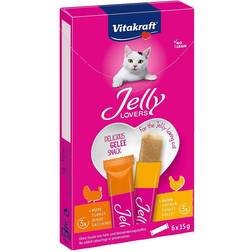 Vitakraft Jelly Lovers Friandise Pour Chat En Gelée À La Viande 6 x 15 g