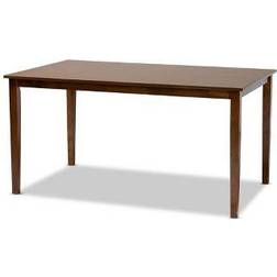 Baxton Studio Eveline Dining Table 35.4x59.1"