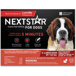 Capstar NextStar Flea & Tick Topical for X-Large Dogs 89-132lbs