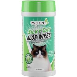 Espree Silky Cat Aloe Wipes, 50 ct