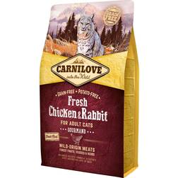 Carnilove Adult Gourmand Fresh Pollo e Coniglio 400 g