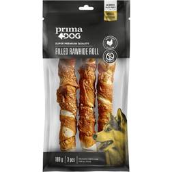 Filled Rawhide Roll With Chicken 3