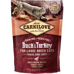 Carnilove Duck & Turkey Large Breed Cat 0.4kg