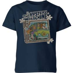 Original Hero Scooby Doo Mystery Machine Psychedelic Kids' T-Shirt 11-12