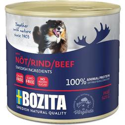 Bozita Paté 24 x 625 g Alimento Umido Per Cani - Manzo