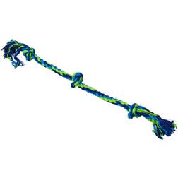 Buster Colour Dental Reb m/3 knuder, blå/lime