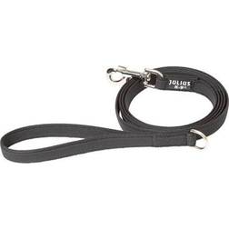 Julius-K9 Super-grip leash black/grey 20mm/1.8m with handle