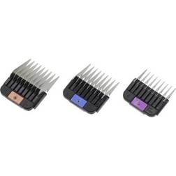 Moser Stainless Steel Snap-on Attachment Comb Set
