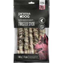 Prima PrimaDog Twisted Stick Salmon 11-pack