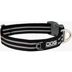 Dog Copenhagen Style Halsbånd (Sort), Medium