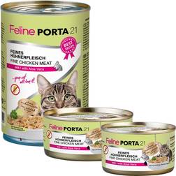 Porta 21 Feline Chicken with Aloe Vera 400g