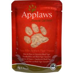 Applaws Sachets de Comida Húmeda Para Gatos 100% Natural 12 Sachets de 70 g