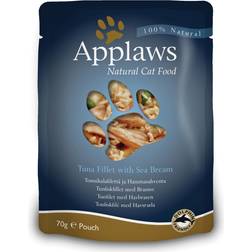 Applaws katt Påse Tuna&Seabream 70g