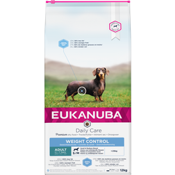 Eukanuba Weight Control Small & Medium Breed Adult Dry Dog Food 12kg