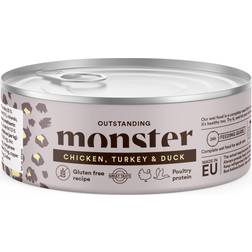 Monster Cat Adult Multi Protein Chicken, Turkey & Duck