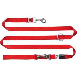 CURLI Adjustable Leash Nylon Red