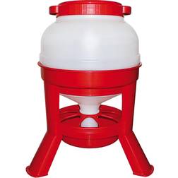 Ryom Poultry feeder with legs 30 l red