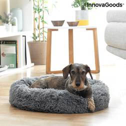 InnovaGoods Cuccia Antistress Bepess con Base Antiscivolo e Impermeabile 60x18 cm Grigio