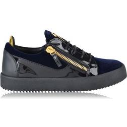 Giuseppe Zanotti May Velvet Panel Low Top Trainers