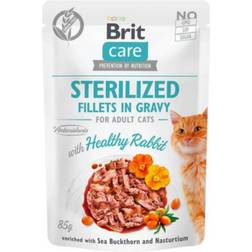 Brit Care Cat Pouch Fillets in Gravy Rabbit 85g