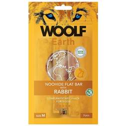 Woolf Earth Noohide M Barrita Plana con Conejo