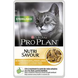 Pro Plan Cat Sterilised Maintenance au Poulet en Sauce 26 x 85 g