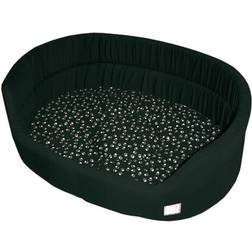 Danish Design Silver Paw Slumber Dog Bed 45x33x17cm