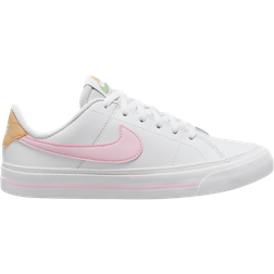 Nike Court Legacy GS - White/Sesame/Honeydew/Pink Foam